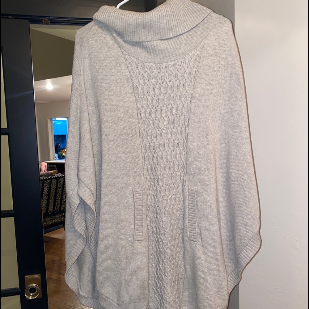 cabi oversized poncho
